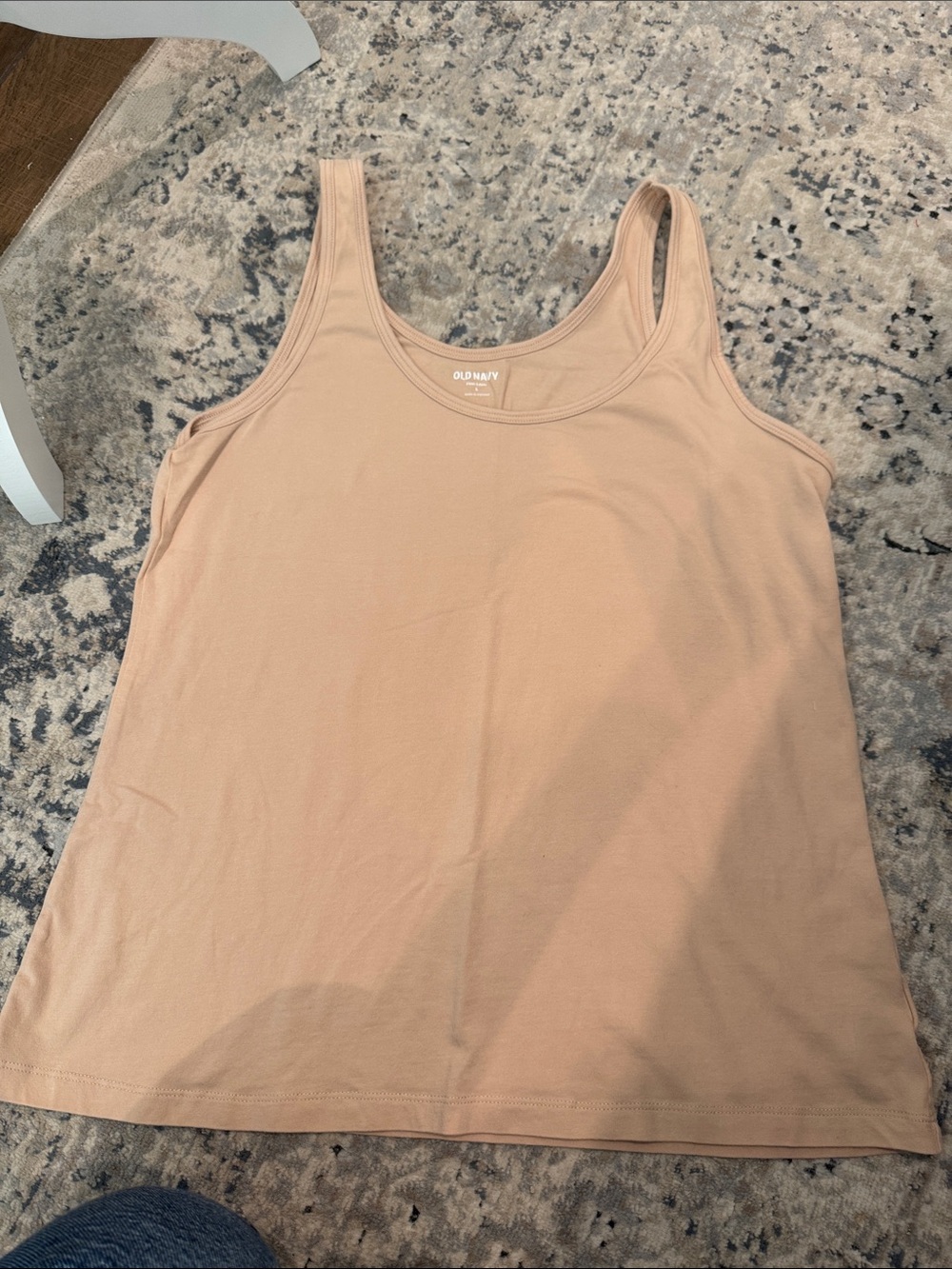 Old Navy Women's Scoop Neck Tank Top - Beige nude